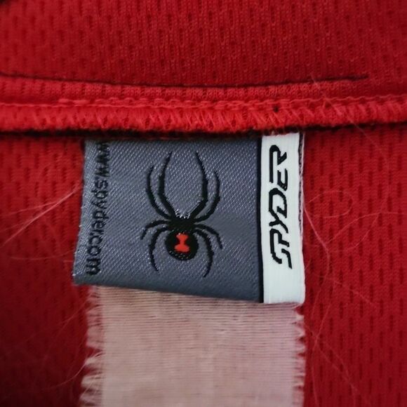 Spyder Black Thick Fleece Hooded Zipped Jacket M - Picture 5 of 10